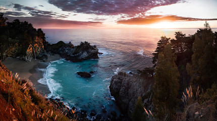 Big Sur Sunset - Powered by Adobe