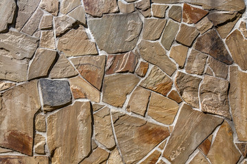 wall from stones