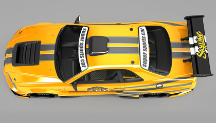 The sports car is a sedan coupe in exclusive racing performance and with an aerodynamic body kit. It is intended for ring competitions.