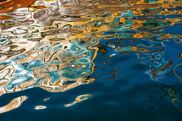 Reflection  of the water