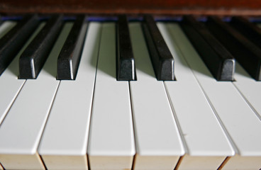 piano keyboard musical concept