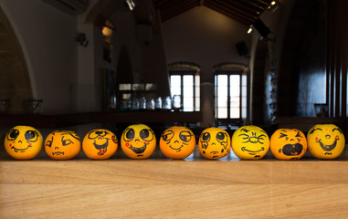 Emoji oranges