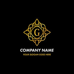 Monogram Letter G Logo Concept