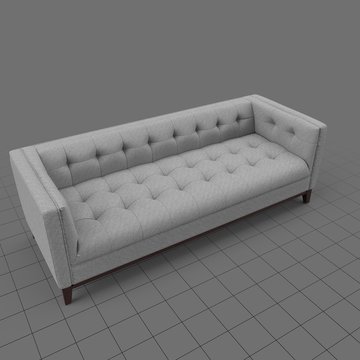 Transitional five seater sofa