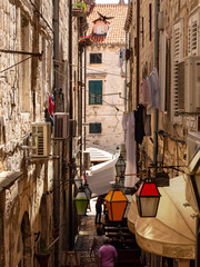 Altstadtgasse Dubrovnik,Kroatien