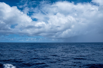 Blue ocean under a blue sky © sumos