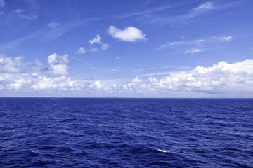 Ocean and blue sky