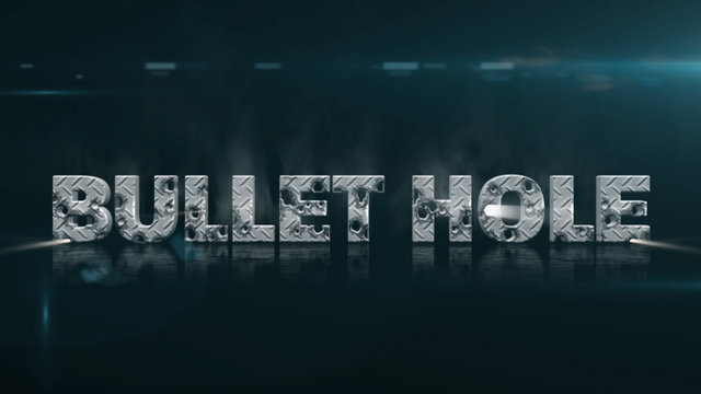 Bullet Hole Title