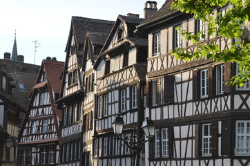 Obraz premium Strasbourg : maisons traditionnelles