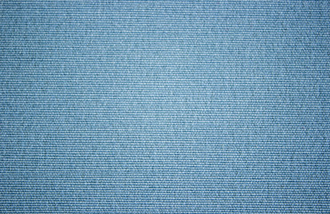 Blue fabric texture. Plain weave