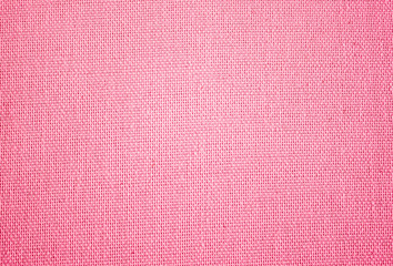 Rough canvas pink canvas. Texture of coarse cloth