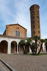 The Basilica of Sant'Apollinare Nuovo in Ravenna, Italy