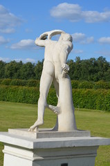 Obraz premium arhangelskoe garden sculpture bust antic gods
