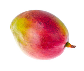 Ripe red-green mango for salad