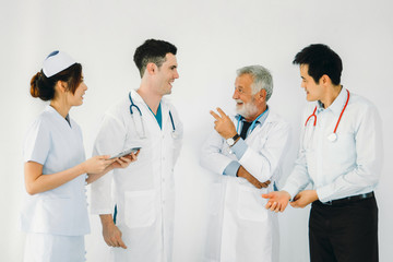 Fototapeta premium Team portrait of medical professionals