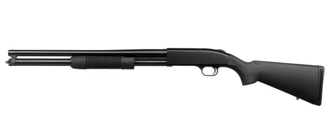 Shotgun isolated on white