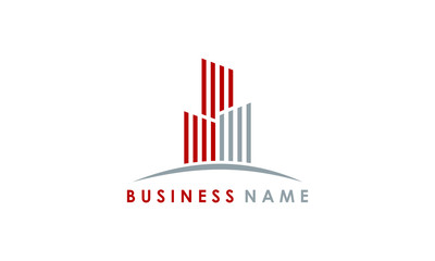 skyscraper line vector