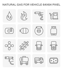 Natural gas icon