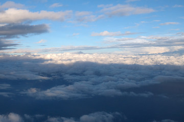 blue sky cloud background