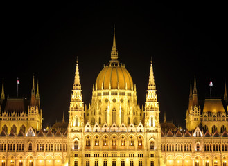 Fototapeta na wymiar Hungary Budapest parliament