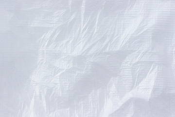 White crumpled non-woven material