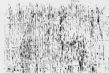 distressed black pattern on white paper background texture