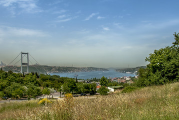 Istanbul, Turkey, 2 July 2006: Bosphorus Bridge
