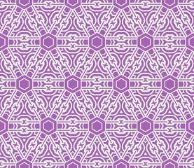 Foto op Canvas Modern abstract geometric pattern. vector illustration. for invitation, wedding, wallpaper © Bonya Sharp Claw