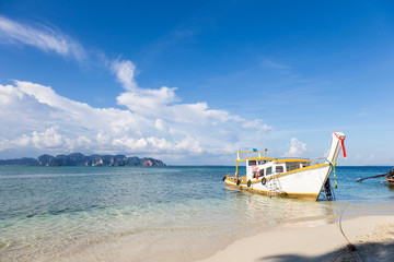 Tourist boat in the Andaman Sea