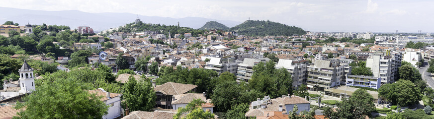 Fototapeta na wymiar View of Plovdiv, Bulgaria