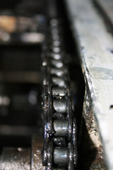 Close up of chain