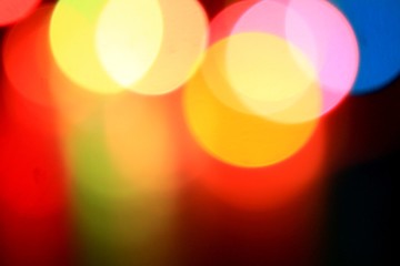 Bokeh lights background. Abstract multicolored light.Christmas concept.