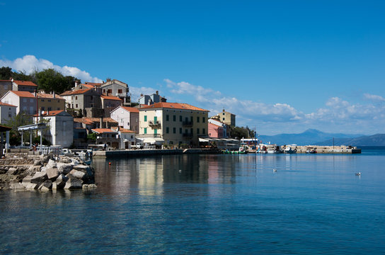 Fischerort Valun auf der Insel Cres, Kroatien