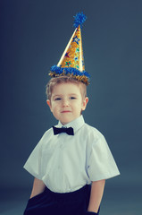  boy celebrating the birthday