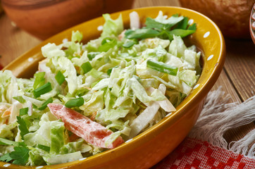 Polish Leek Salad