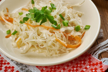 Polish Sauerkraut Slaw