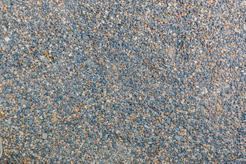 Sea stones pattern floor texture background.