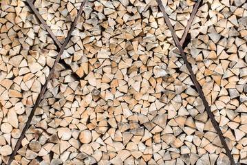chop firewood texture background