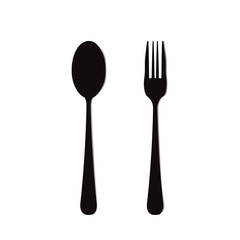 Utensil set, spoon and frok