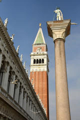 Fototapeta na wymiar Campanile di San Marco, Venedig