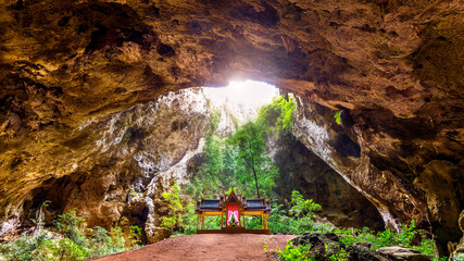 Obraz premium Phrayanakorn Cave in Prachuap Khiri Khan province, Thailand.
