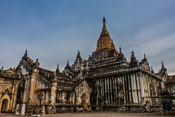Fototapeta na wymiar The Ananda Temple from outside, Old Bagan, Myanmar