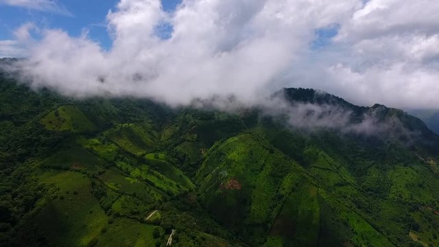 El Salvador Chalatenango Monta&ntilde;as