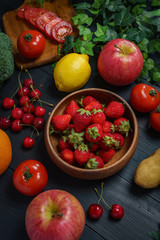 Plakat 野菜と果物