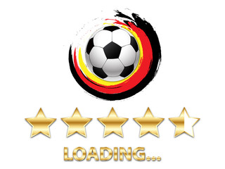 Obraz premium Fussball Deutschland 2018