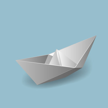 Vector illustrations with origami