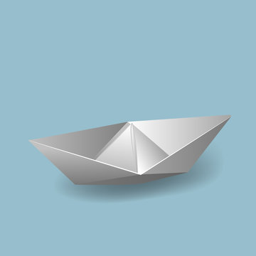 Vector illustrations with origami