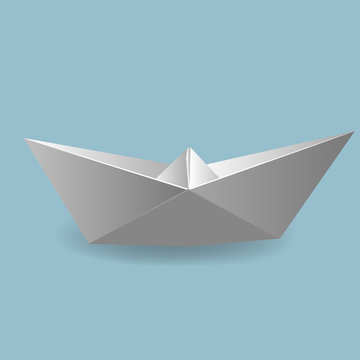 Vector illustrations with origami