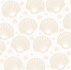 seamless pattern from the shell