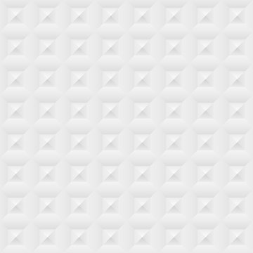 White seamless geometric pattern. Vector tiles background. © Rodin Anton
